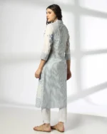 Women Floral Print Straight Kurta - Image 3