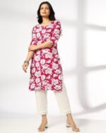 Women Printed Straight Kurta