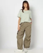 Women Regular Fit Crew-Neck Cotton T-Shirt - Image 5